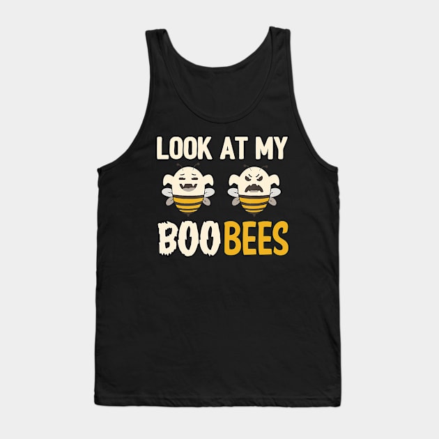 Funny Halloween Look at my boo bees Tank Top by JaydeMargulies